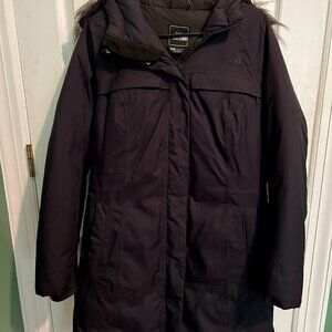 North Face Navy / Dark Blue Down Parka Jacket